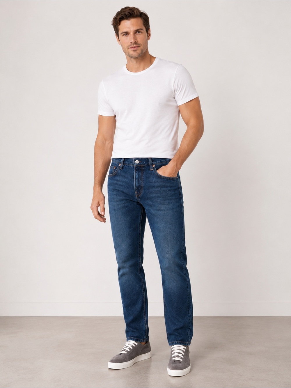 Levi’s Premium 511 Slim Fit Jeans 29x30 Big E Stretch Denim Men’s Medium Wash
